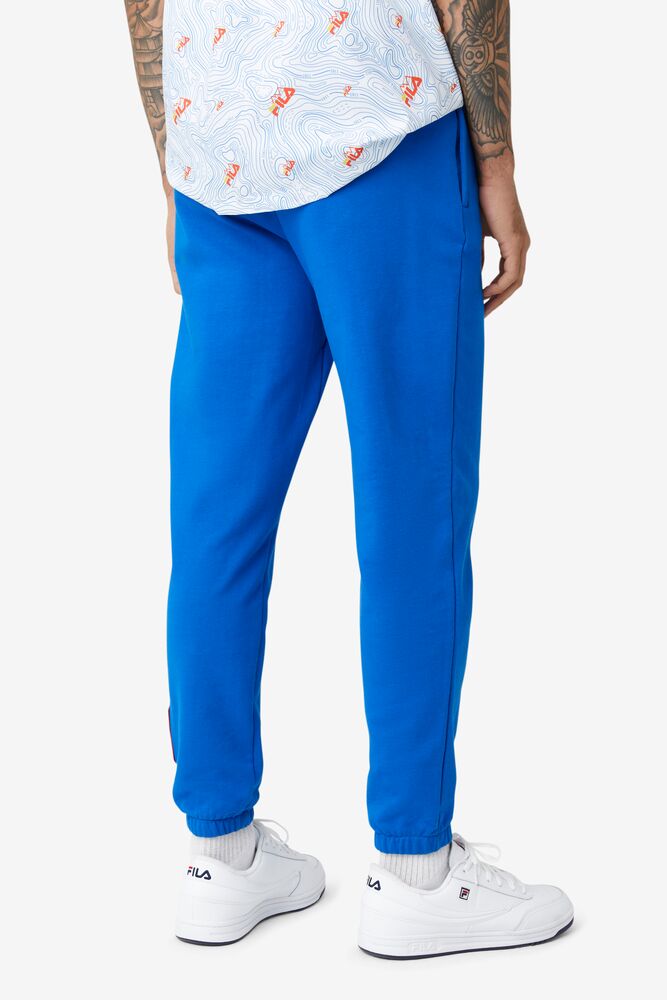 Pantalon Fila Basecamp Pant Hombre Azules | 792381JCP