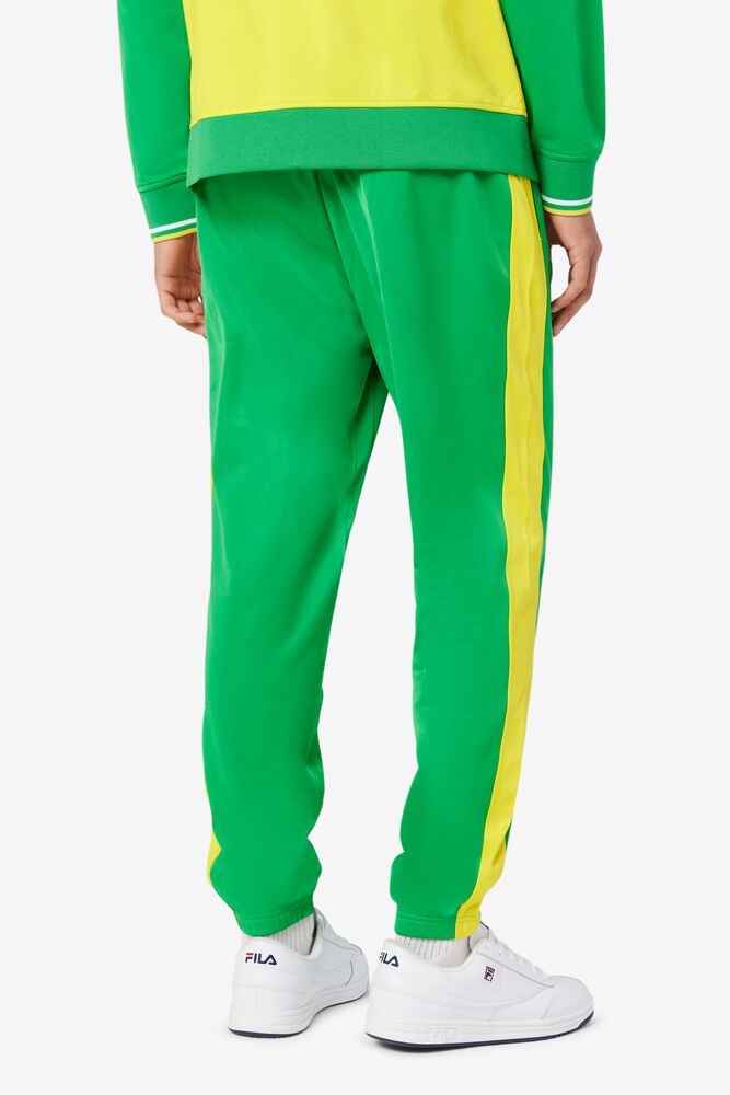 Pantalon Fila Brazil Track Pant Unisex Verde Amarillo | 430768XIF