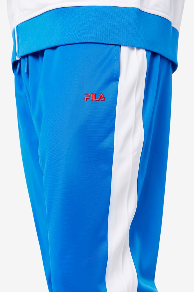 Pantalon Fila Ecuador Track Pant Unisex Azules Blancas Rojas | 165480IMG