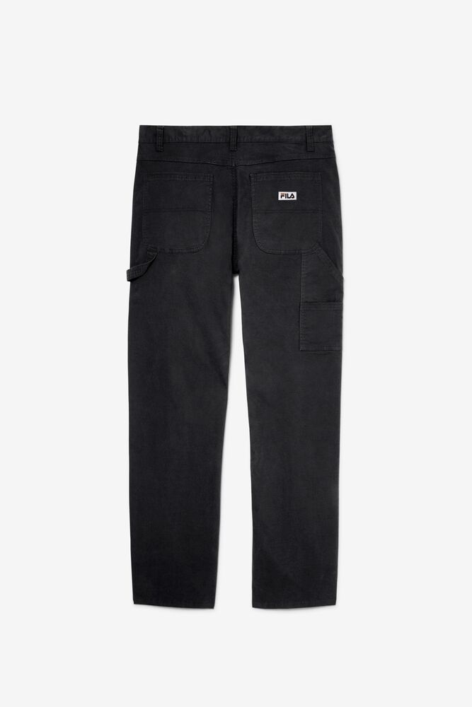 Pantalon Fila Flannel Lined Carpenter Pants - 32 Inseam Unisex Negras | 139582ZSP