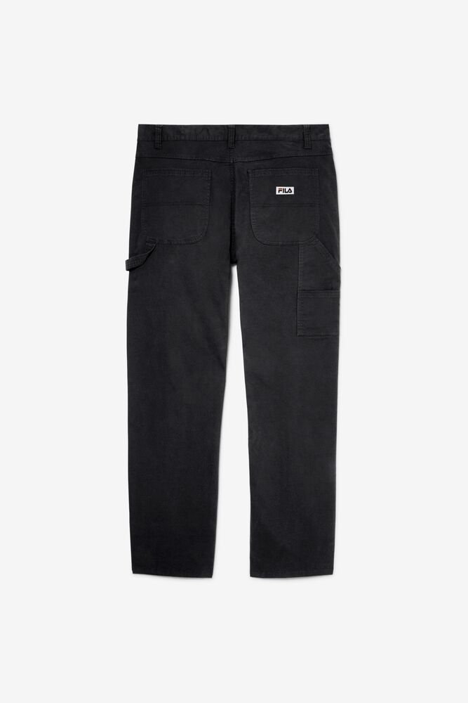 Pantalon Fila Flannel Lined Carpenter Pants - 30 Inseam Unisex Negras | 468391IDP