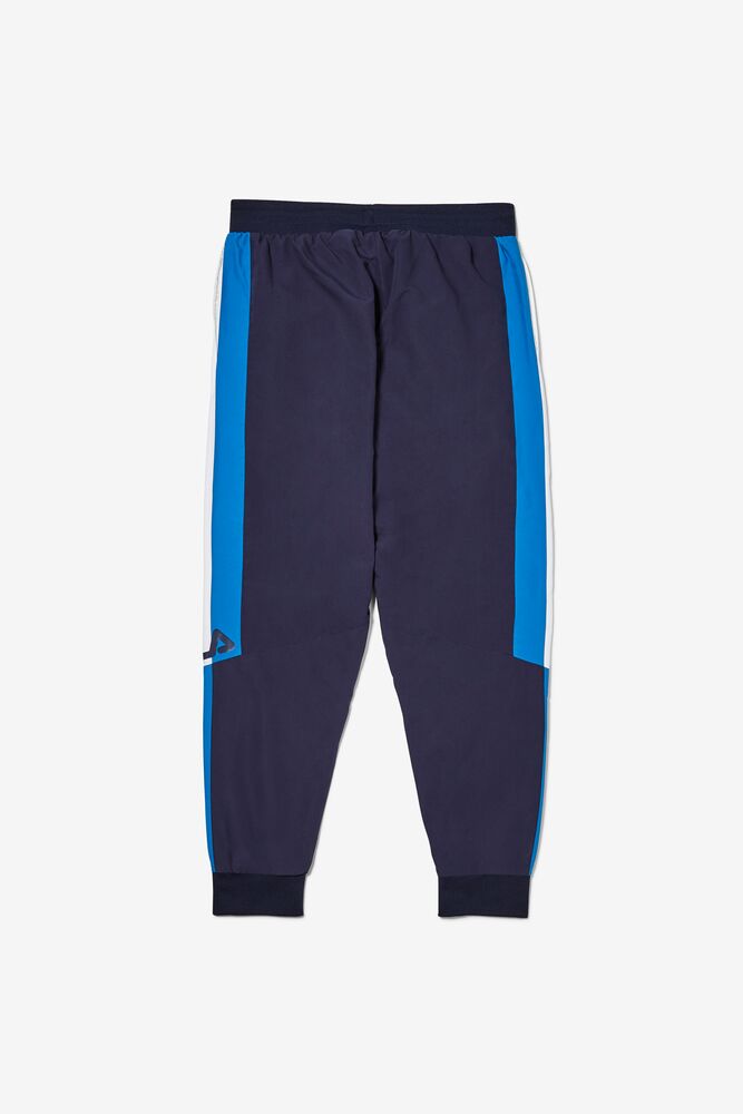 Pantalon Fila Hudson Track Pant Hombre Blancas Azul Marino Azules | 870659SZP