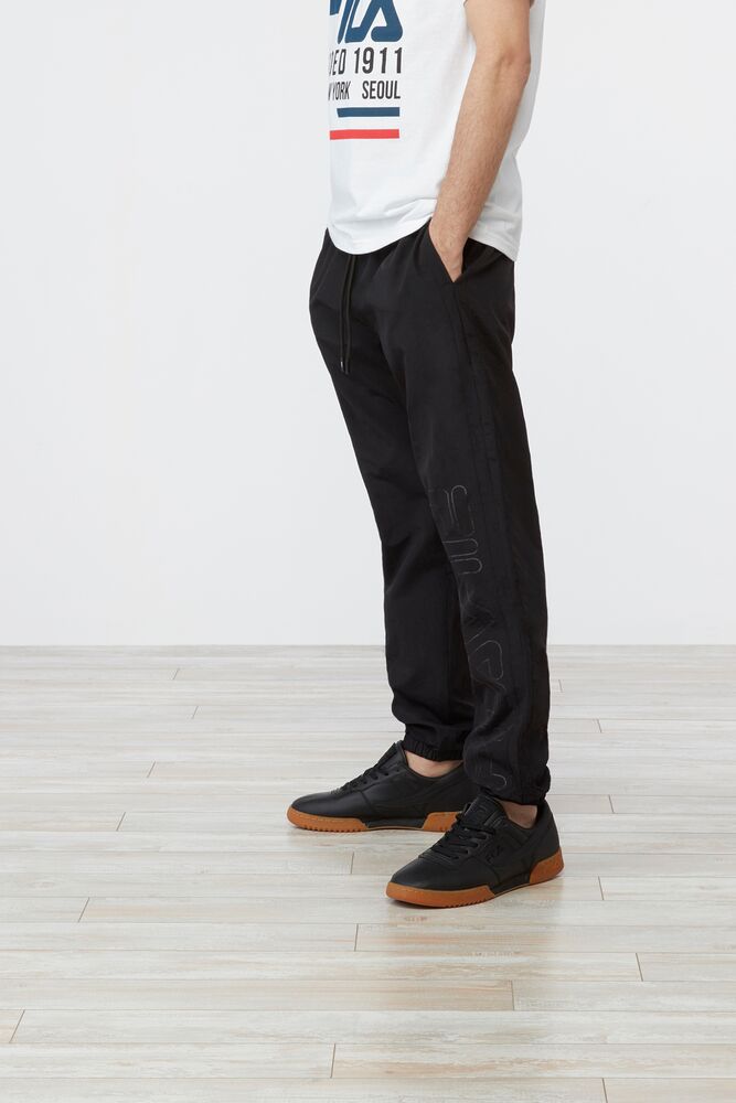 Pantalon Fila Santo Pant Hombre Negras | 360548QGE