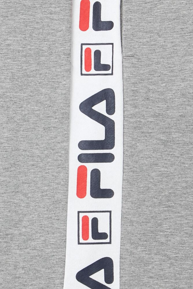 Pantalones Fila Logo Short Unisex Gris | 586103SRB