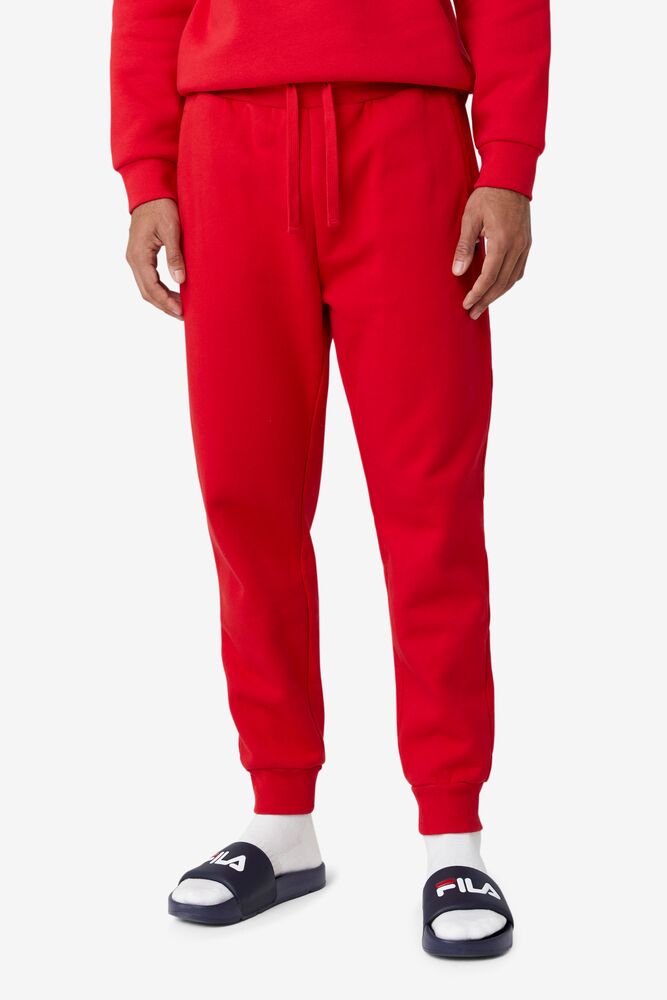 Pantalones Jogger Fila Batul Jogger Hombre Rojas | 570823LRU