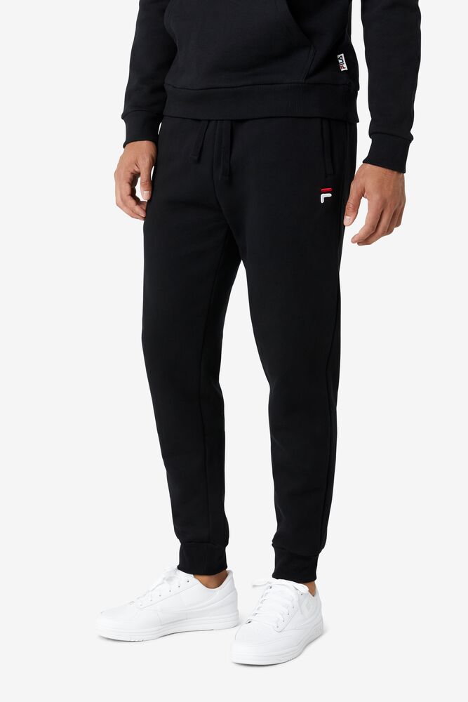 Pantalones Jogger Fila Batul Jogger Hombre Negras | 792803YDT