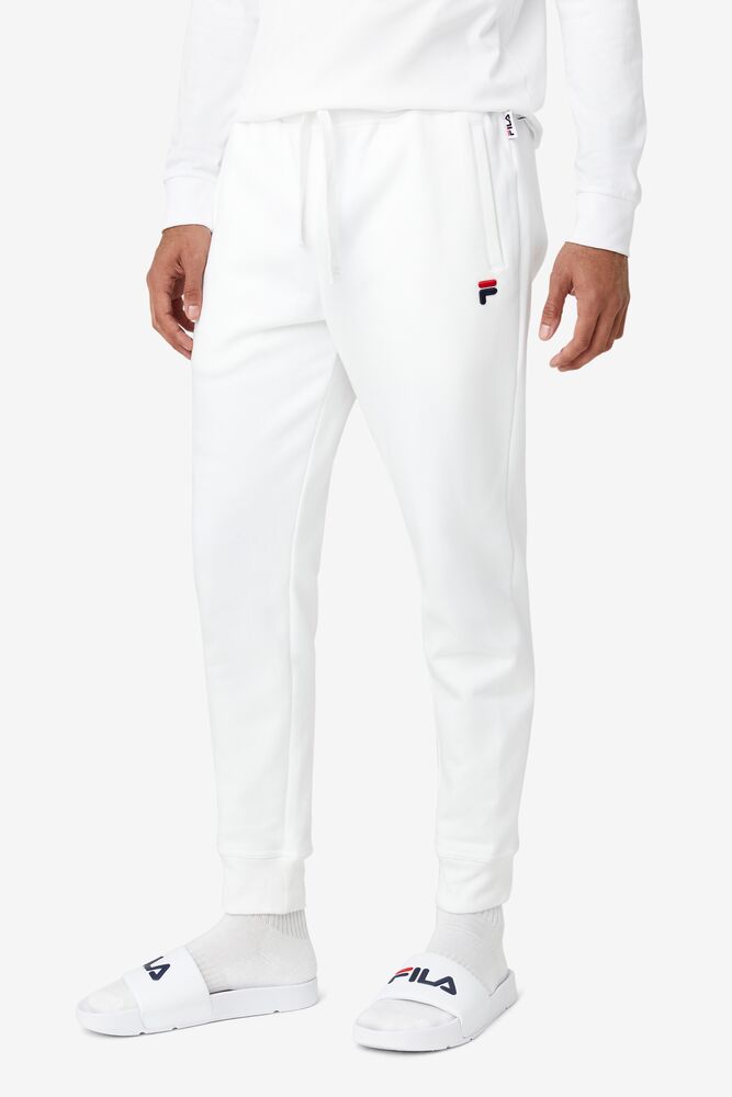 Pantalones Jogger Fila Chardon Jogger Unisex Blancas | 893725UVA