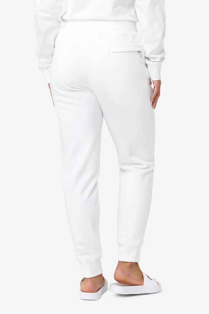 Pantalones Jogger Fila Chardon Jogger Unisex Blancas | 893725UVA