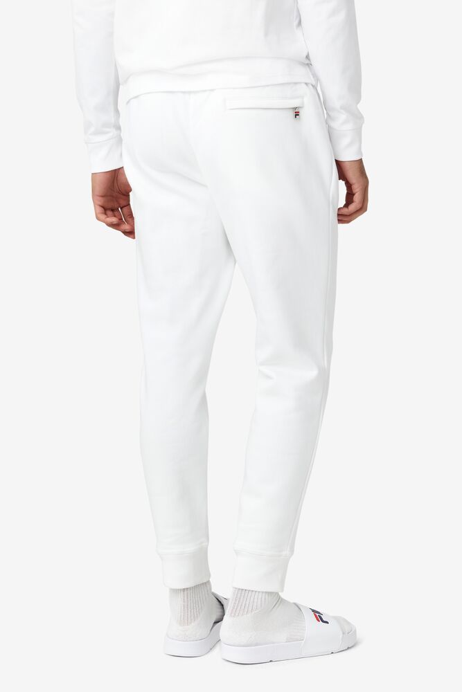 Pantalones Jogger Fila Chardon Jogger Unisex Blancas | 893725UVA