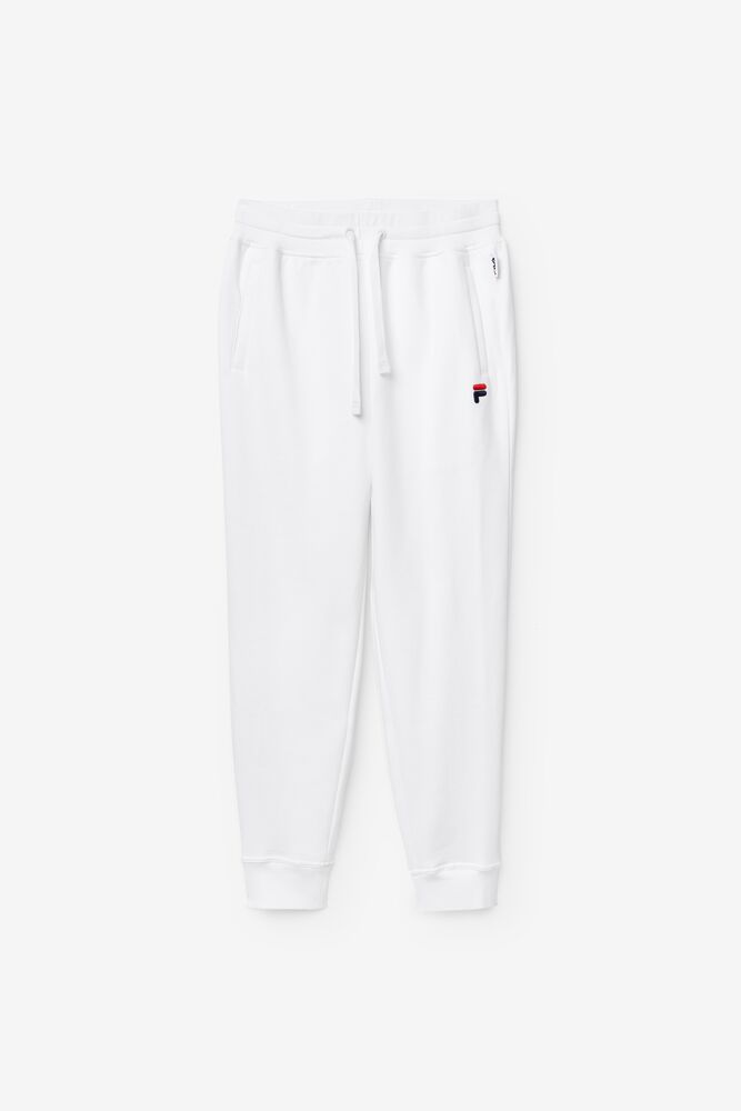 Pantalones Jogger Fila Chardon Jogger Unisex Blancas | 893725UVA