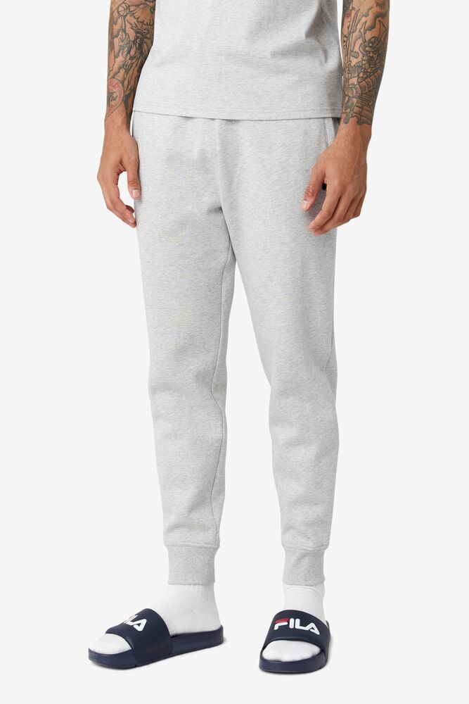 Pantalones Jogger Fila Chardon Jogger Unisex Gris Claro | 301682NHK