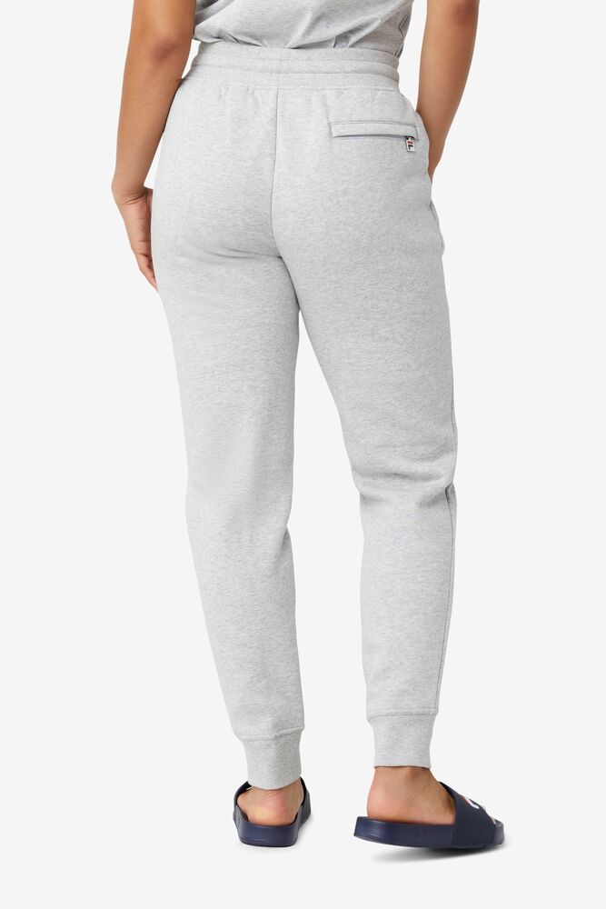 Pantalones Jogger Fila Chardon Jogger Unisex Gris Claro | 301682NHK