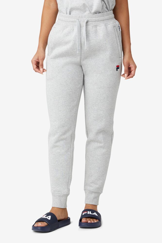 Pantalones Jogger Fila Chardon Jogger Unisex Gris Claro | 387690NMB