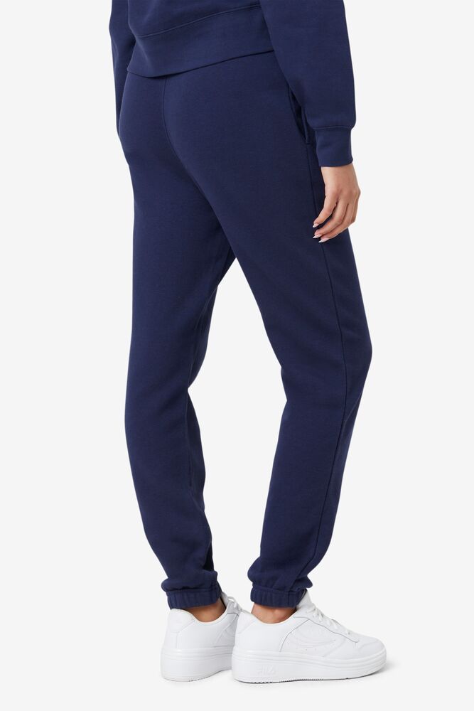 Pantalones Jogger Fila Lassie Jogger Mujer 410 Peacoat | 301679GCP