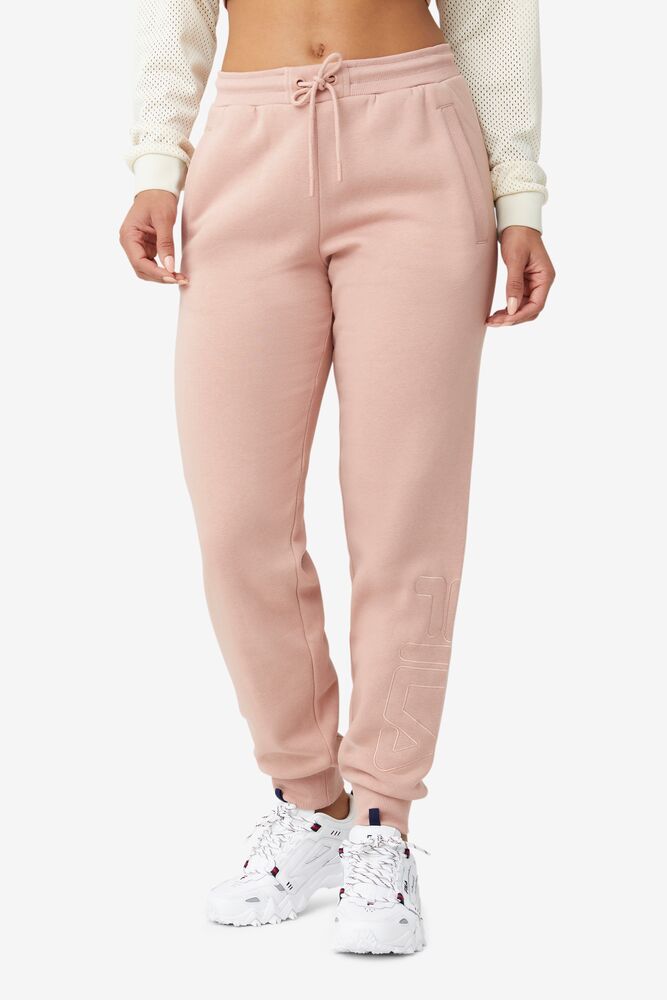 Pantalones Jogger Fila Mitsu Jogger Mujer Rosas | 379514UOV