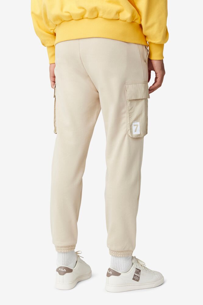 Pantalones Jogger Fila Project 7 Cargo Pant Hombre Beige | 189650RUB