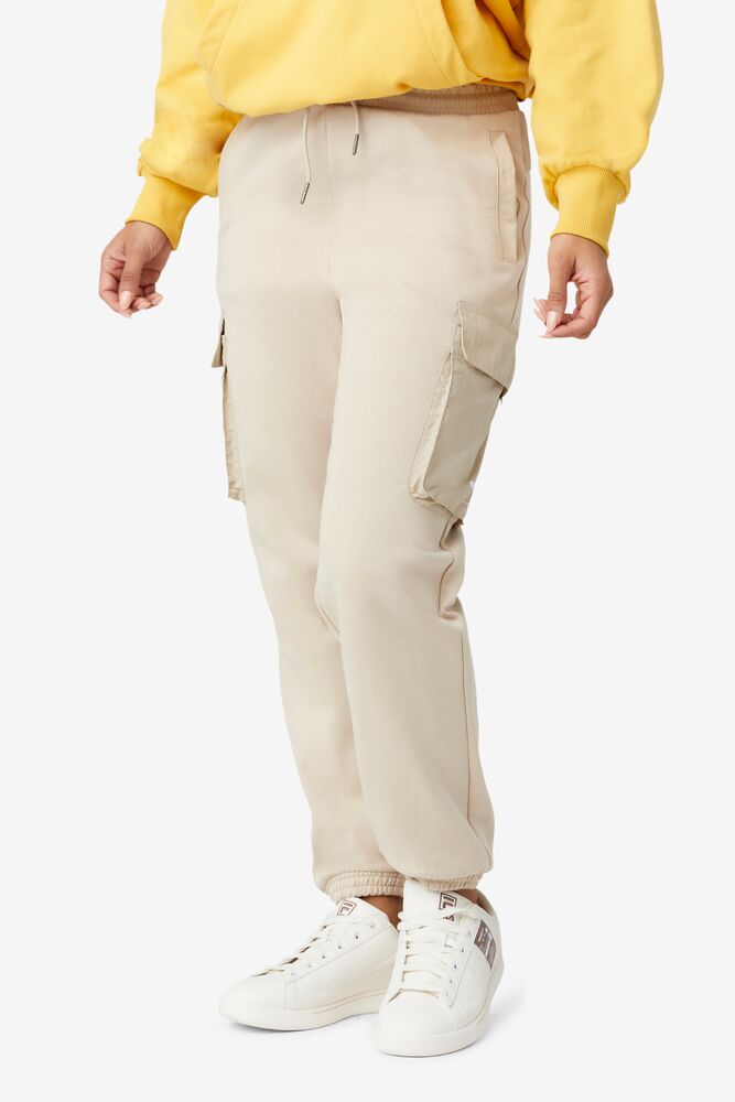 Pantalones Jogger Fila Project 7 Cargo Pant Hombre Beige | 189650RUB