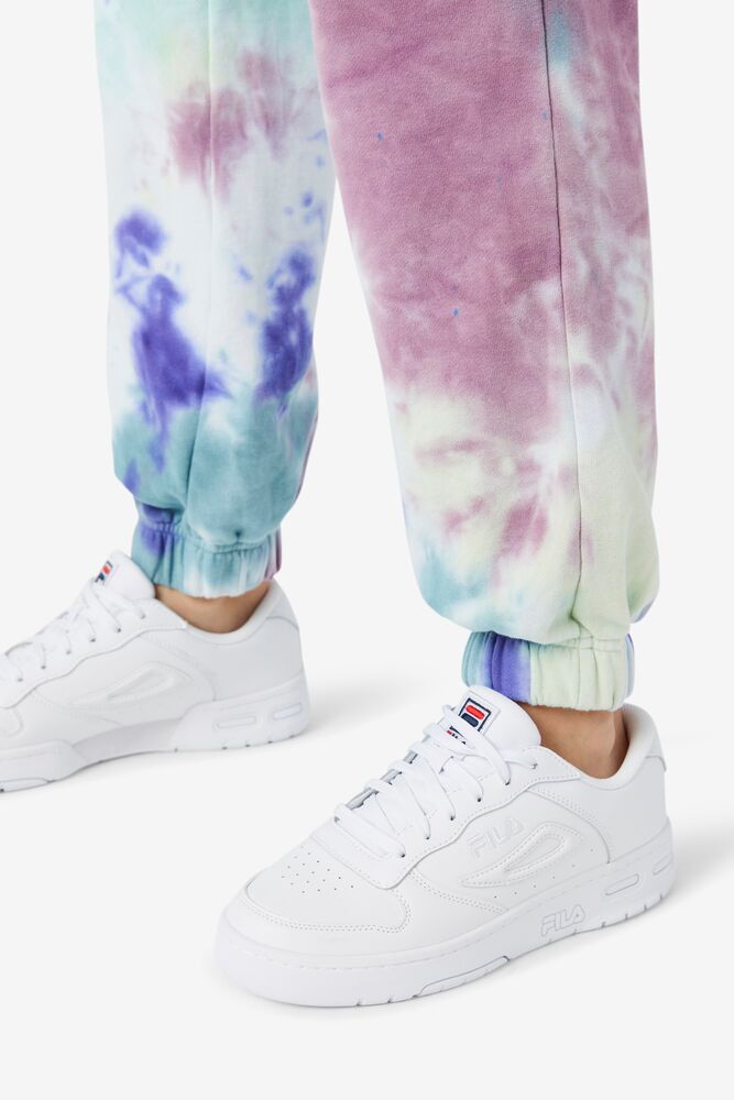 Pantalones Jogger Fila Raleigh Tie Dye Jogger Mujer Azules | 237106HAO