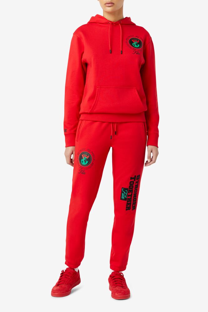 Pantalones Jogger Fila Rhys Jogger Unisex Rojas | 581394QCR