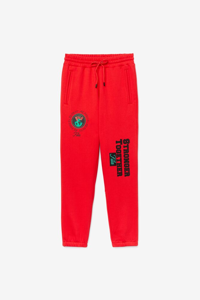 Pantalones Jogger Fila Rhys Jogger Unisex Rojas | 581394QCR