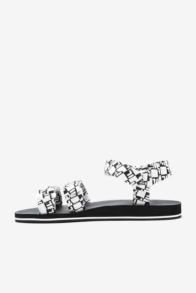 Sandalias Fila Drifter Ts Bandana Sandals Unisex Negras Blancas Negras | 531426GZT