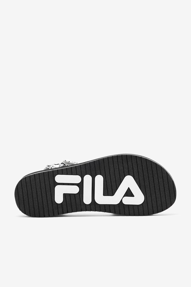 Sandalias Fila Drifter Ts Bandana Sandals Unisex Negras Blancas Negras | 531426GZT