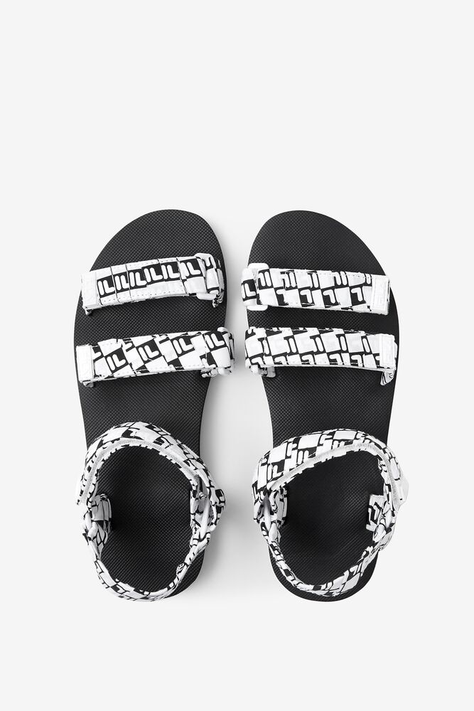 Sandalias Fila Drifter Ts Bandana Sandals Unisex Negras Blancas Negras | 531426GZT