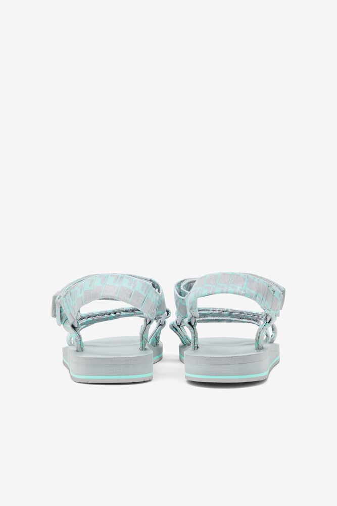 Sandalias Fila Drifter Ts Bandana Sandals Unisex 253 High Rise / High Rise / Fair Aqua | 928075IZJ