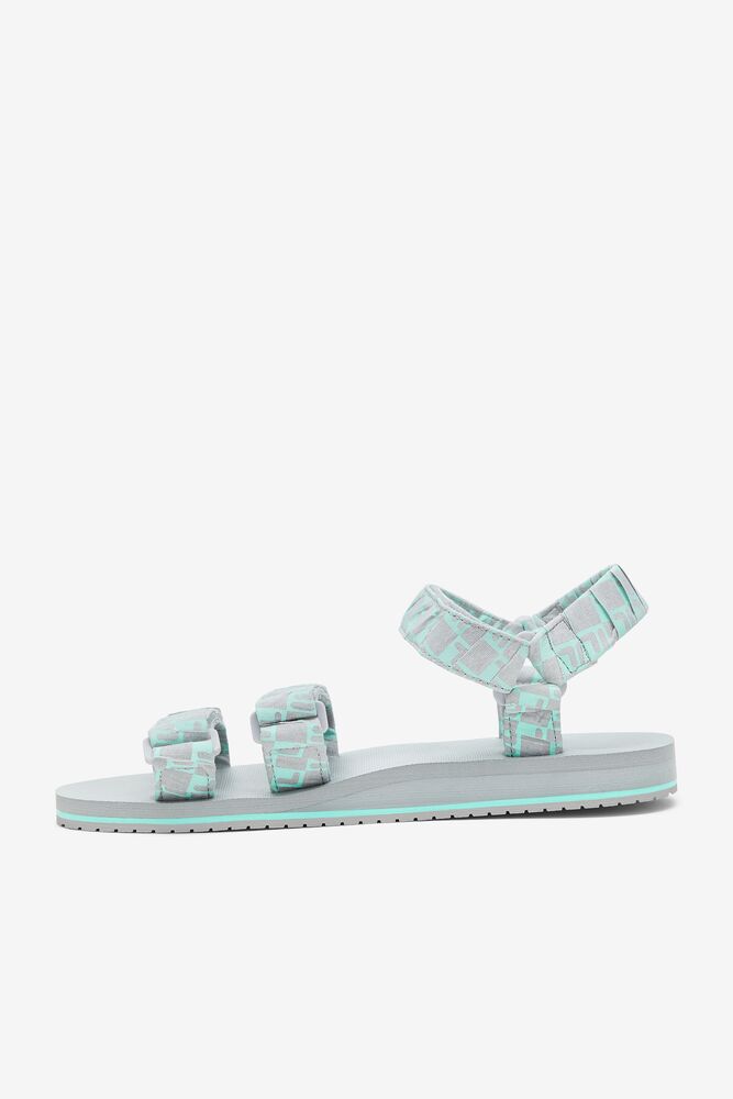 Sandalias Fila Drifter Ts Bandana Sandals Unisex 253 High Rise / High Rise / Fair Aqua | 928075IZJ