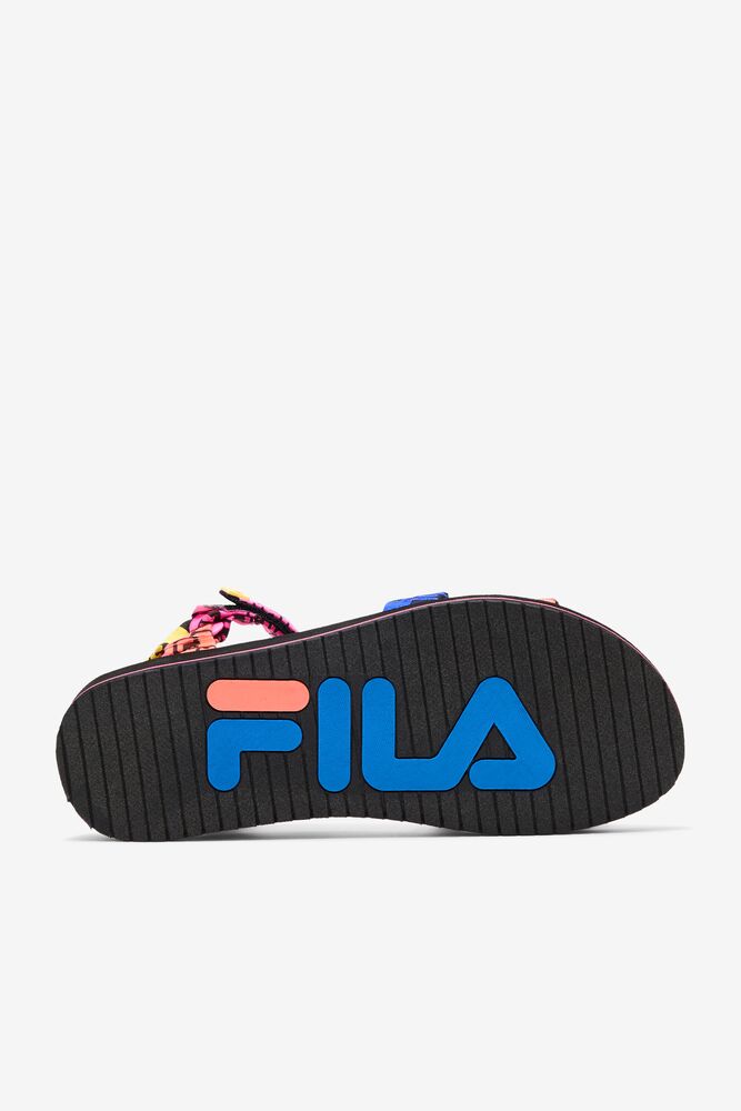 Sandalias Fila Drifter Ts Bandana Sandals Unisex Negras Azules | 751836TJX