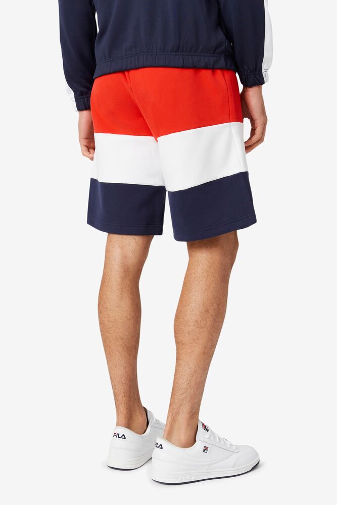 Short Fila Alanzo Short Hombre Cred/Wht/Navy | 639184WSD