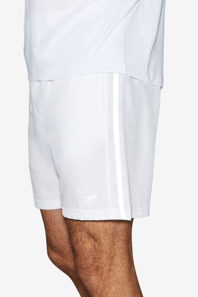 Short Fila Pickleball Short Hombre Blancas | 513297WJQ