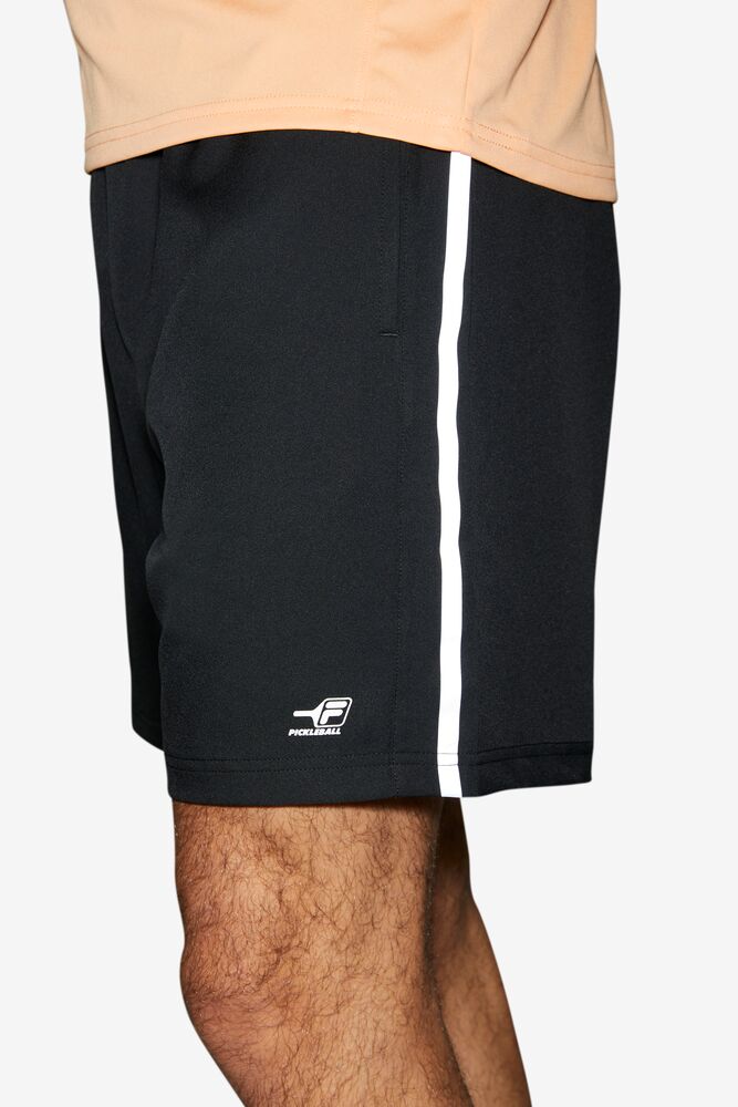 Short Fila Pickleball Short Hombre Negras | 639025RYQ