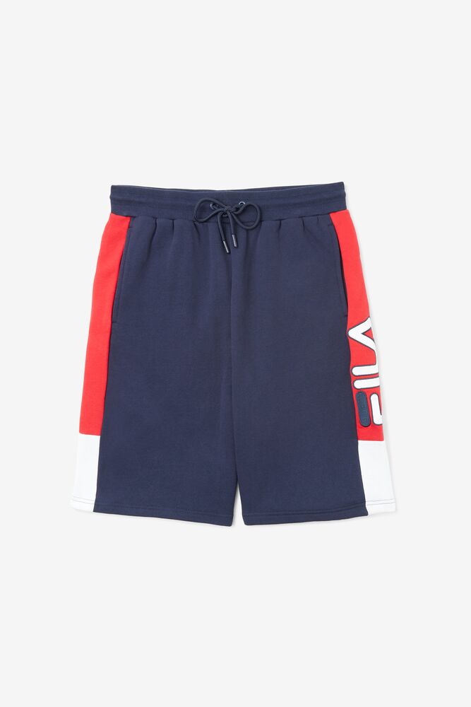 Short Fila Roy Short Hombre Rojas Blancas | 036742OXV