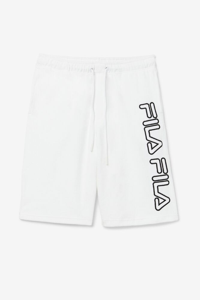 Short Fila Theo Short Hombre Blancas | 579461OVS