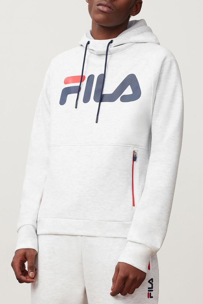 Sudadera con Capucha Fila Ezra Hoodie Hombre Lgrym/Peac/Cred | 051463XDF