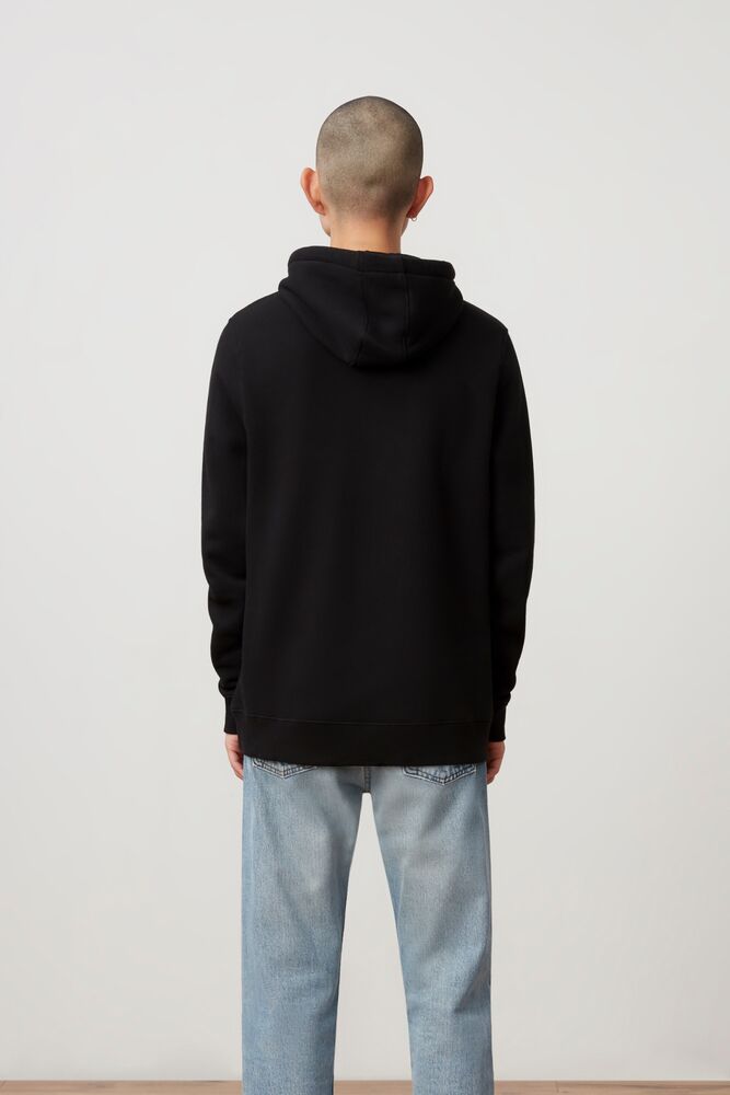 Sudadera con Capucha Fila Flori Hoodie Hombre Blk/Cred/Wht | 617934HKP