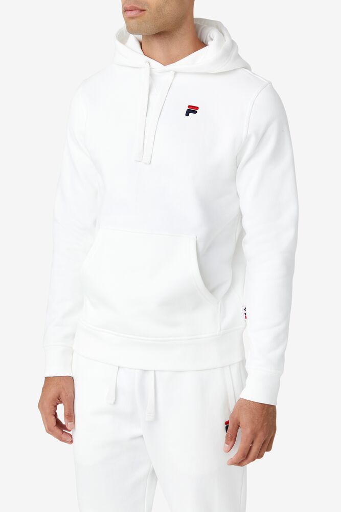 Sudadera con Capucha Fila Godfrey Hoodie Unisex Blancas | 491673PQY