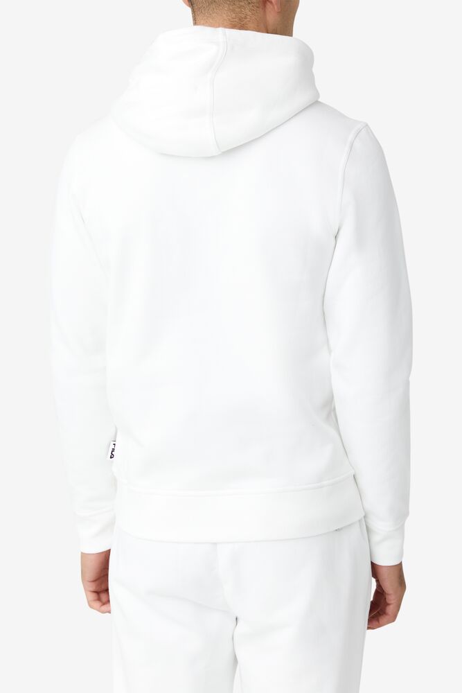 Sudadera con Capucha Fila Godfrey Hoodie Unisex Blancas | 491673PQY