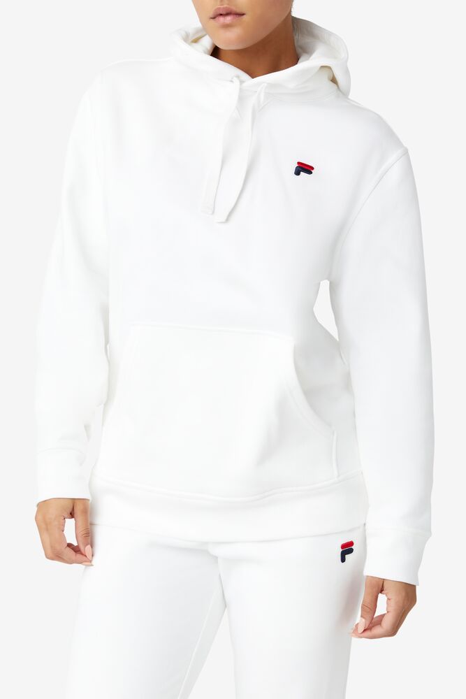 Sudadera con Capucha Fila Godfrey Hoodie Unisex Blancas | 491673PQY