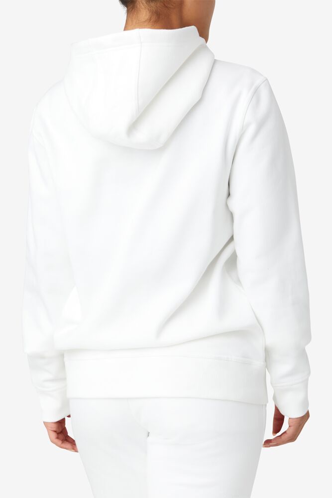 Sudadera con Capucha Fila Godfrey Hoodie Unisex Blancas | 491673PQY