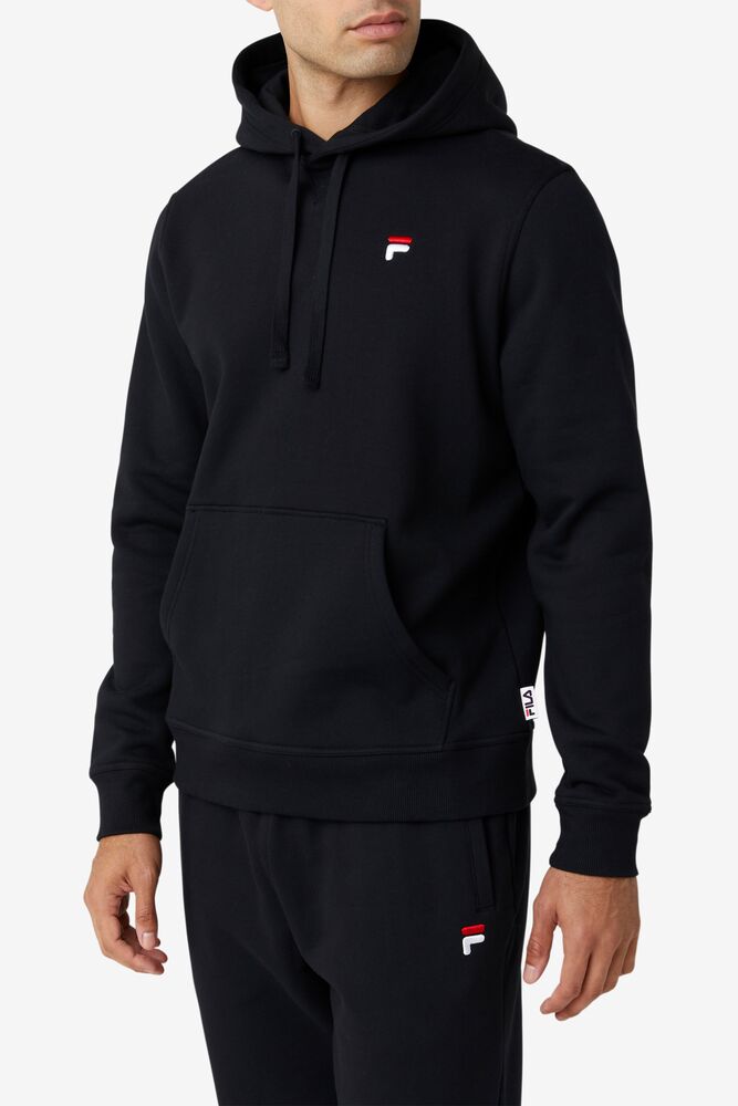 Sudadera con Capucha Fila Godfrey Hoodie Unisex Negras | 405392XDG