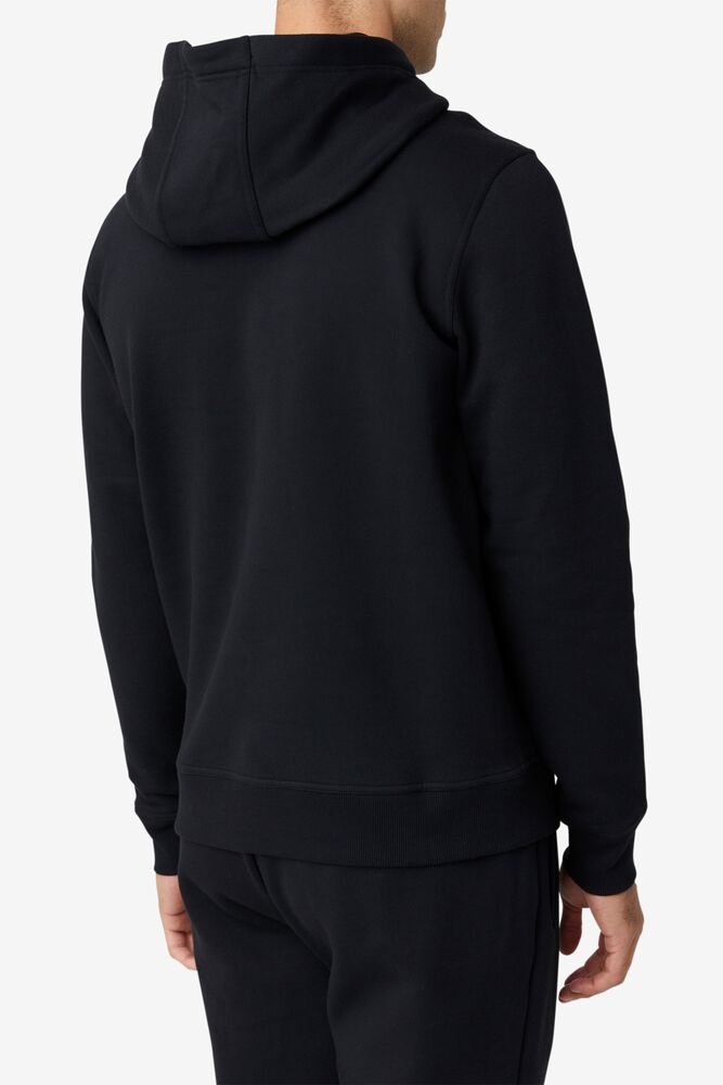 Sudadera con Capucha Fila Godfrey Hoodie Unisex Negras | 405392XDG