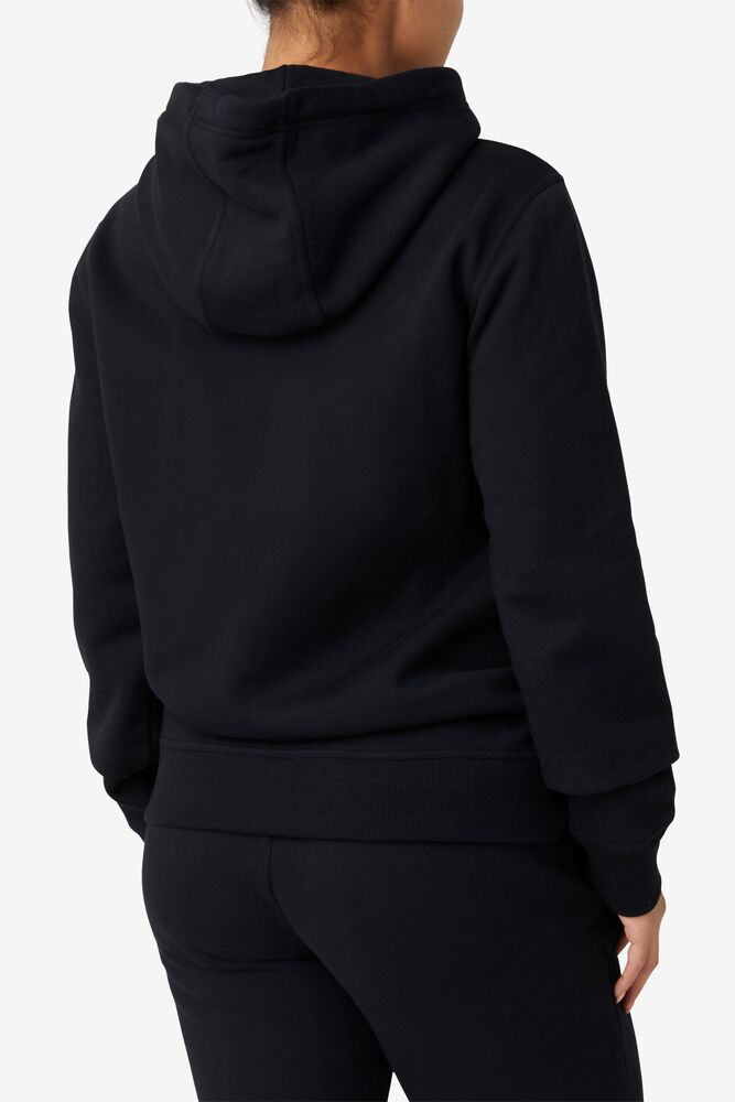 Sudadera con Capucha Fila Godfrey Hoodie Unisex Negras | 718593VPW