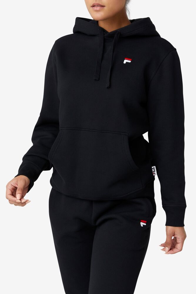 Sudadera con Capucha Fila Godfrey Hoodie Unisex Negras | 236790TQN