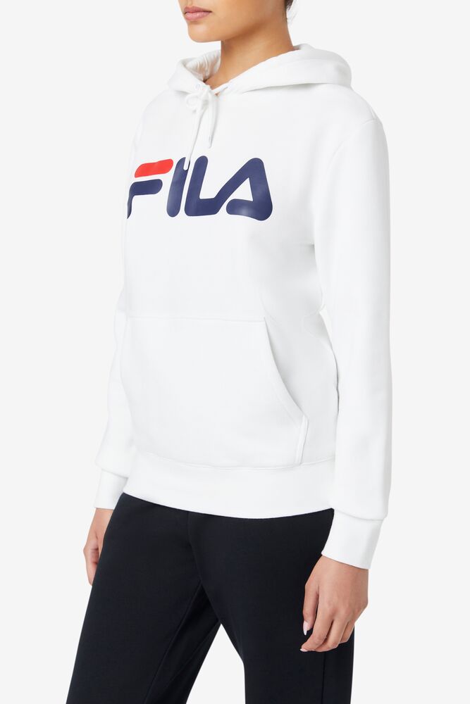 Sudadera con Capucha Fila Lucy Hoodie Mujer Blancas | 798064ISH