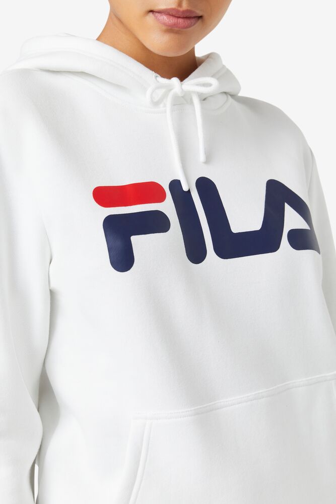 Sudadera con Capucha Fila Lucy Hoodie Mujer Blancas | 798064ISH