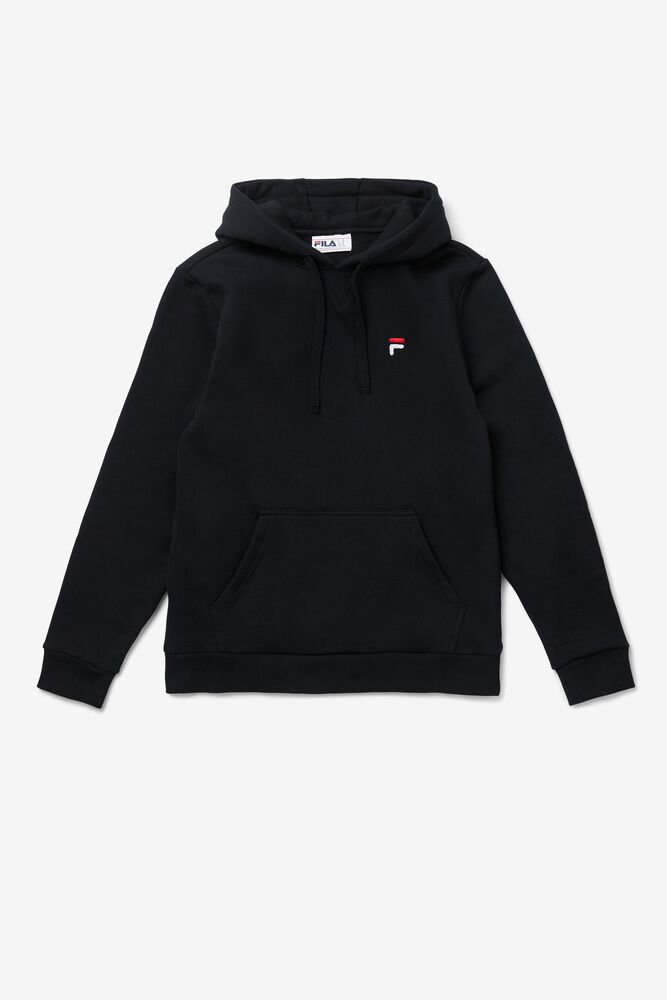 Sudadera con Capucha Fila Luka Hoodie Hombre Negras | 135907RNT