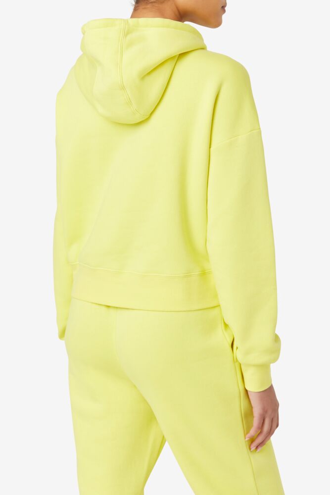 Sudadera con Capucha Fila Marina Hoodie Mujer 706 Goldfinch | 651302XZT