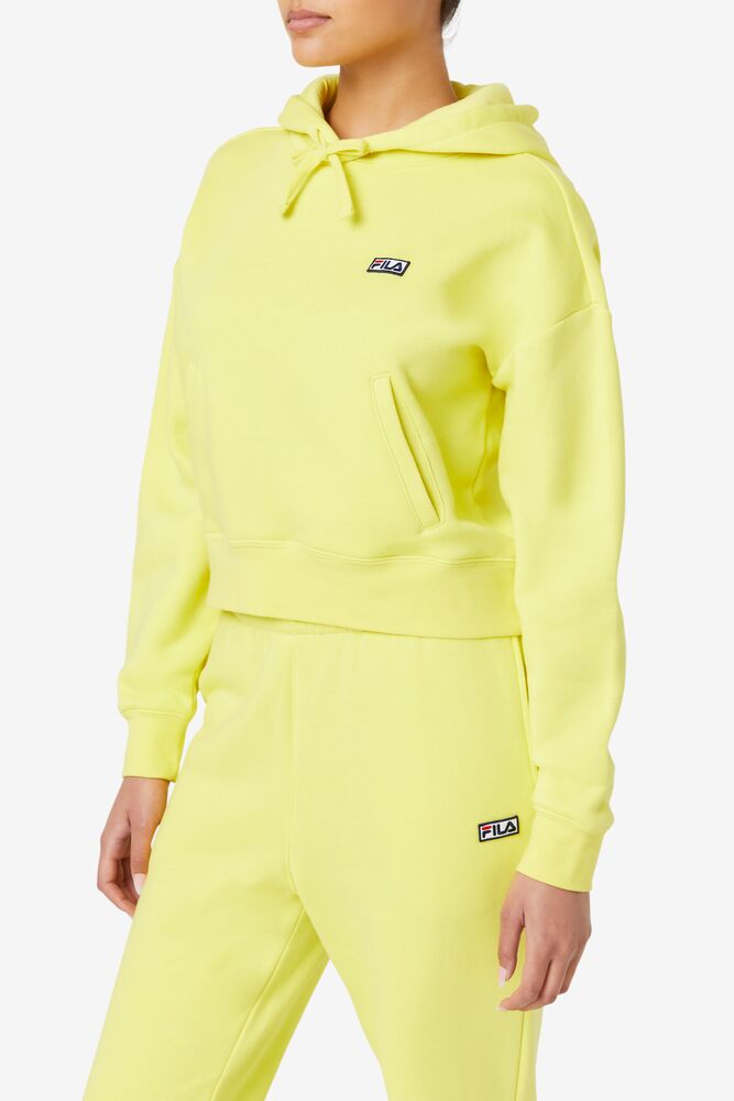 Sudadera con Capucha Fila Marina Hoodie Mujer 706 Goldfinch | 651302XZT